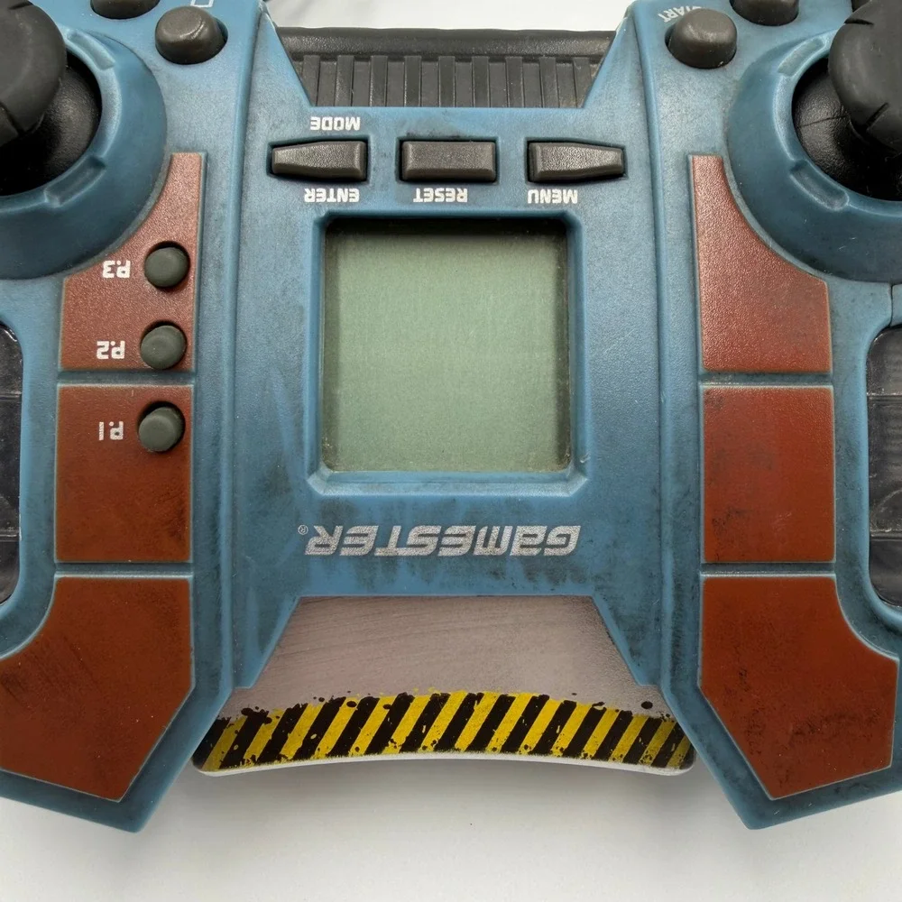 Radica Gamester FPS Master Controller PlayStation 2 PS2 Wired Blue Industrial